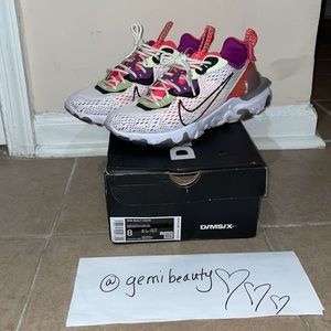 Nike React Vision Summit White Size 8